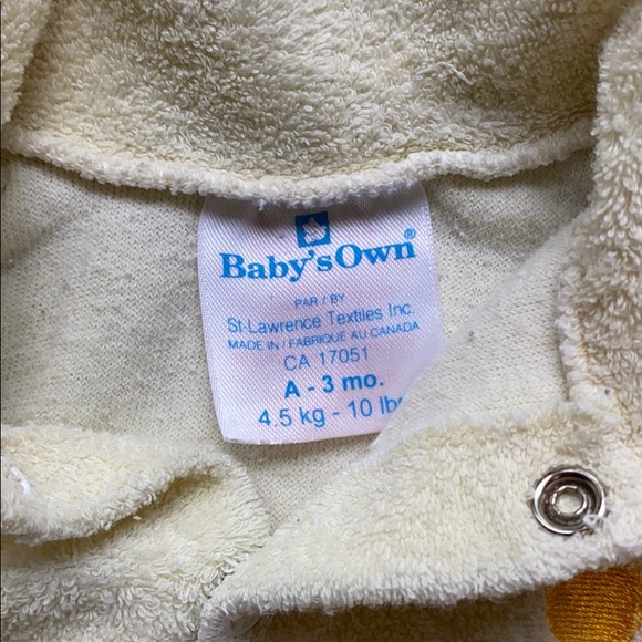 Baby’s Own Onesie 3 M - Picture 3 of 5